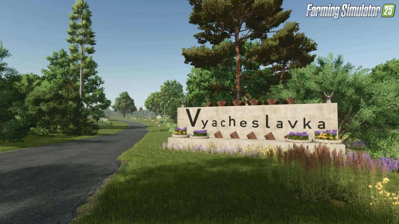 Vyacheslavka Map v4.0.0.1 for FS25