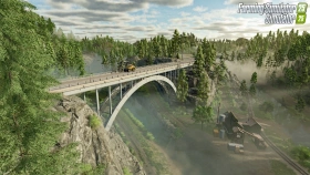 Silverrun Forest Multifruit Edition Map for FS25