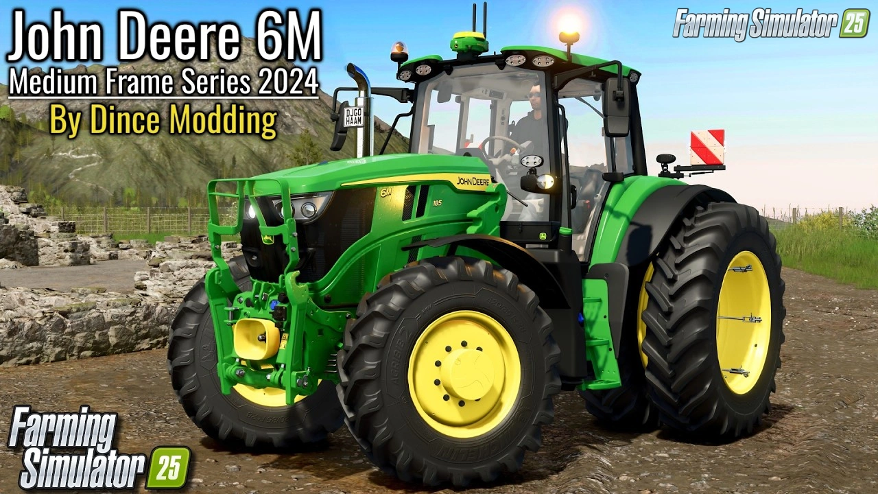John Deere 6M Medium Frame Series 2024 v1.0 for FS25
