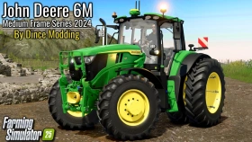 John Deere 6M Medium Frame Series 2024 for FS25