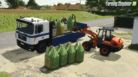 MAN 19.322 With Sliding Curtain Truck for FS25