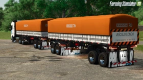 Randon Long Bulk Roadtrain Trailer for FS25