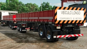 Randon Long Bulk Roadtrain Trailer for FS25