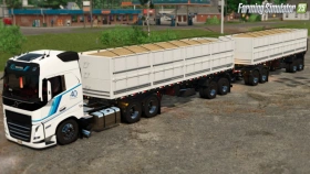 Randon Long Bulk Roadtrain Trailer for FS25
