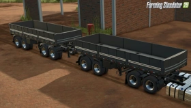 Randon Short Bulk Road Train Trailer for FS25