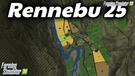 Rennebu 25 Map for FS25