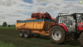 Rolland Turbo 160 Trailer for FS25