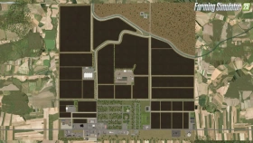 The Panhandle Map By Schultz Modding for FS25