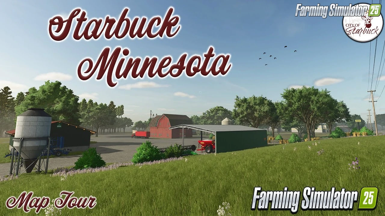 Starbuck, MN Map v1.2.1 for FS25