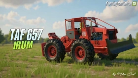 TAF 657 IRUM Forestry Tractor for FS25