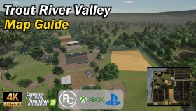 Trout River Valley Map for FS25