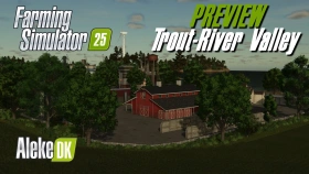 Trout River Valley Map for FS25