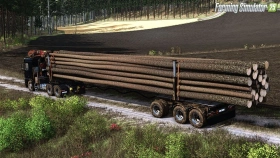 Truck Wood Trailers Pack for FS25