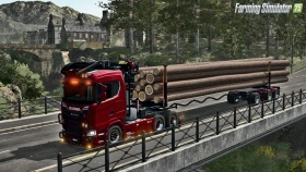Truck Wood Trailers Pack for FS25