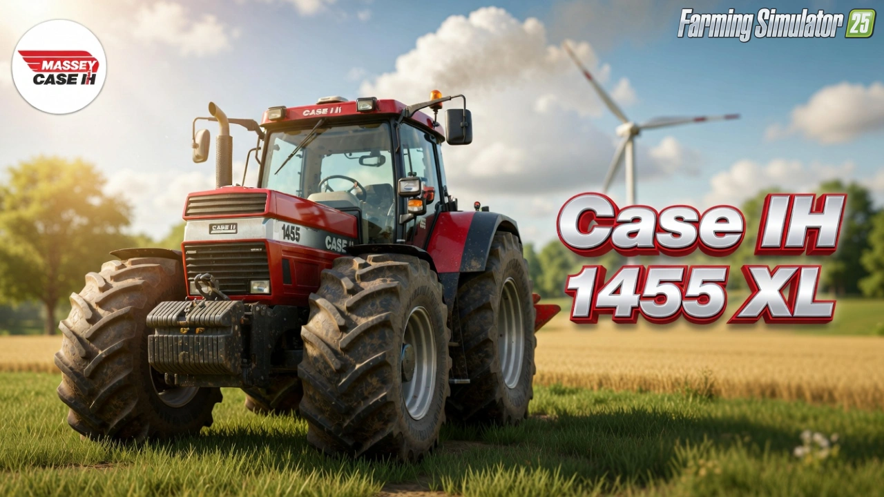 Case IH 1455 XL Tractor v1.0.0.1 for FS25