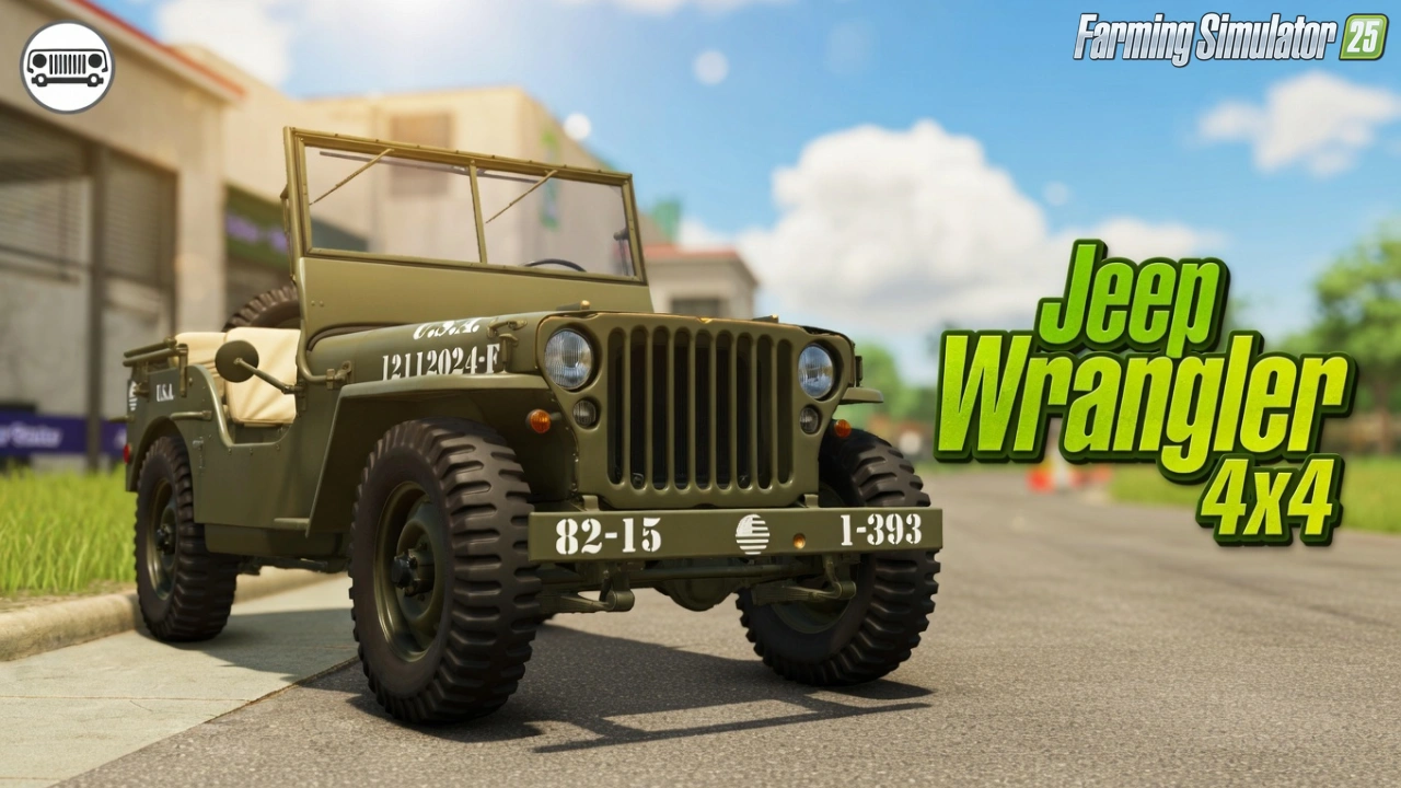 Jeep Wrangler 4x4 v1.0 for FS25