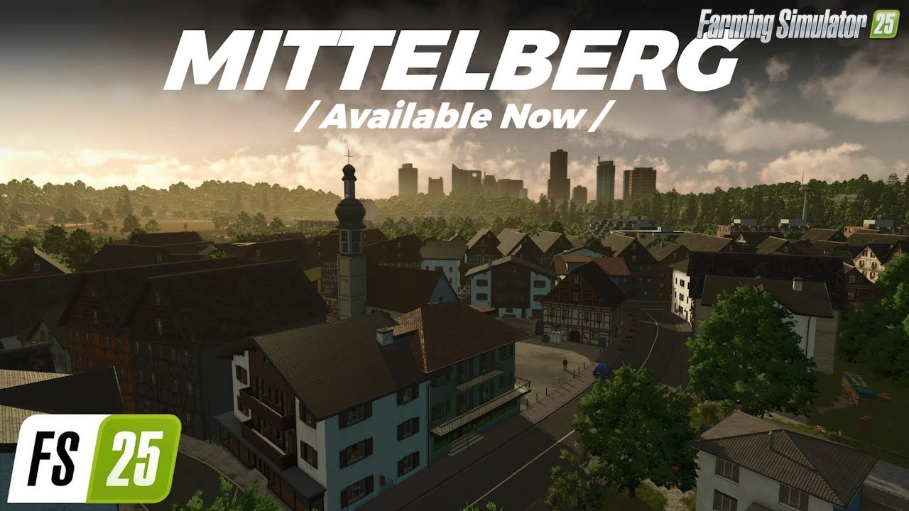 Mittelberg Map v1.1.0.2 for FS25