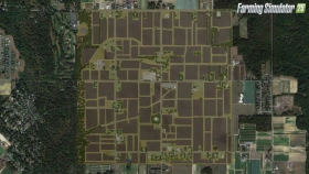 East Vineland, NJ USA Map for FS25