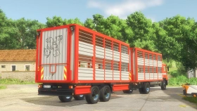 Livestock Transporter MAN 19.403 FS25