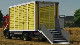 Livestock Transporter MAN 19.403 FS25