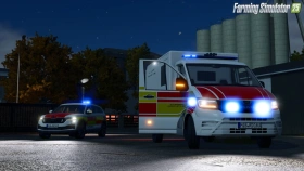 MAN TGE Ambulance Truck for FS25