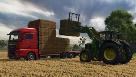 MAN TGX 6x2 Straw Bale for FS25