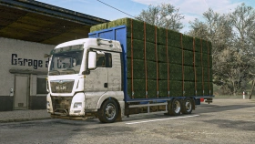 MAN TGX 6x2 Straw Bale for FS25