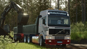 Volvo F16 Globetrotter Tipper Truck for FS25