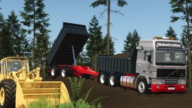 Volvo F16 Globetrotter Tipper Truck for FS25