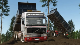 Volvo F16 Globetrotter Tipper Truck for FS25