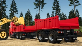 Volvo F16 Globetrotter Tipper Truck for FS25