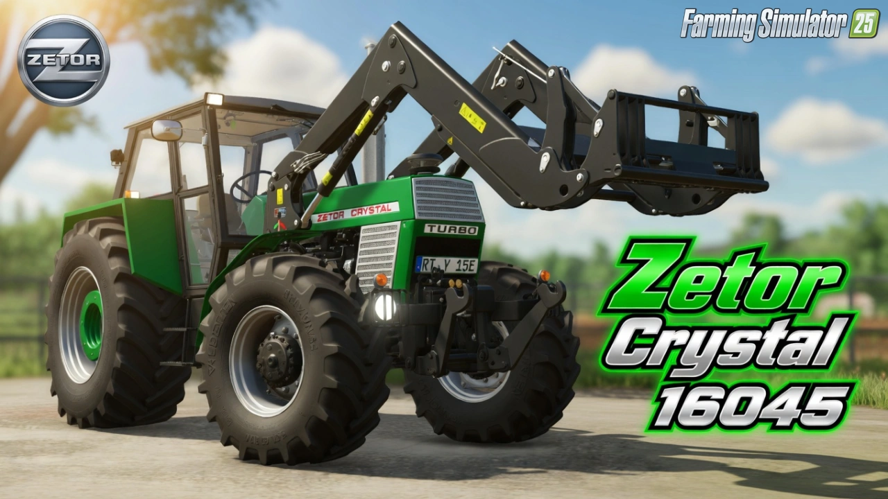 Zetor Crystal 16045 Tractor v1.0 for FS25