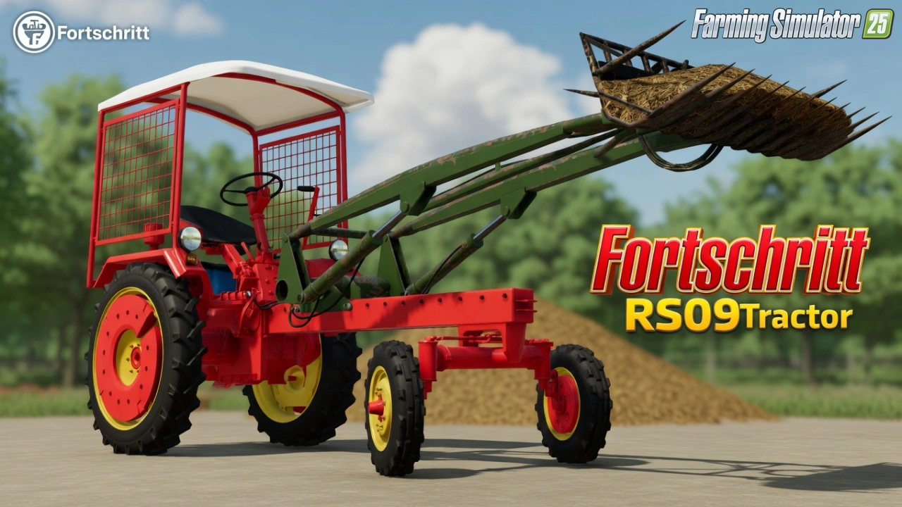 Fortschritt RS09 Tractor v1.0 for FS25