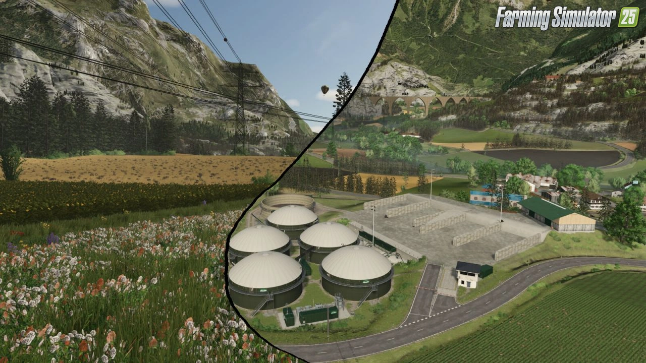 Geistal Map v1.2.3 for FS25