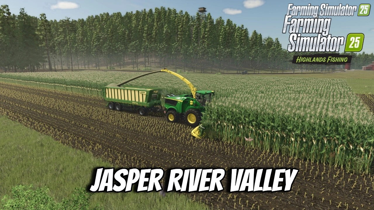 Jasper River Valley Map v1.0.0.1 for FS25