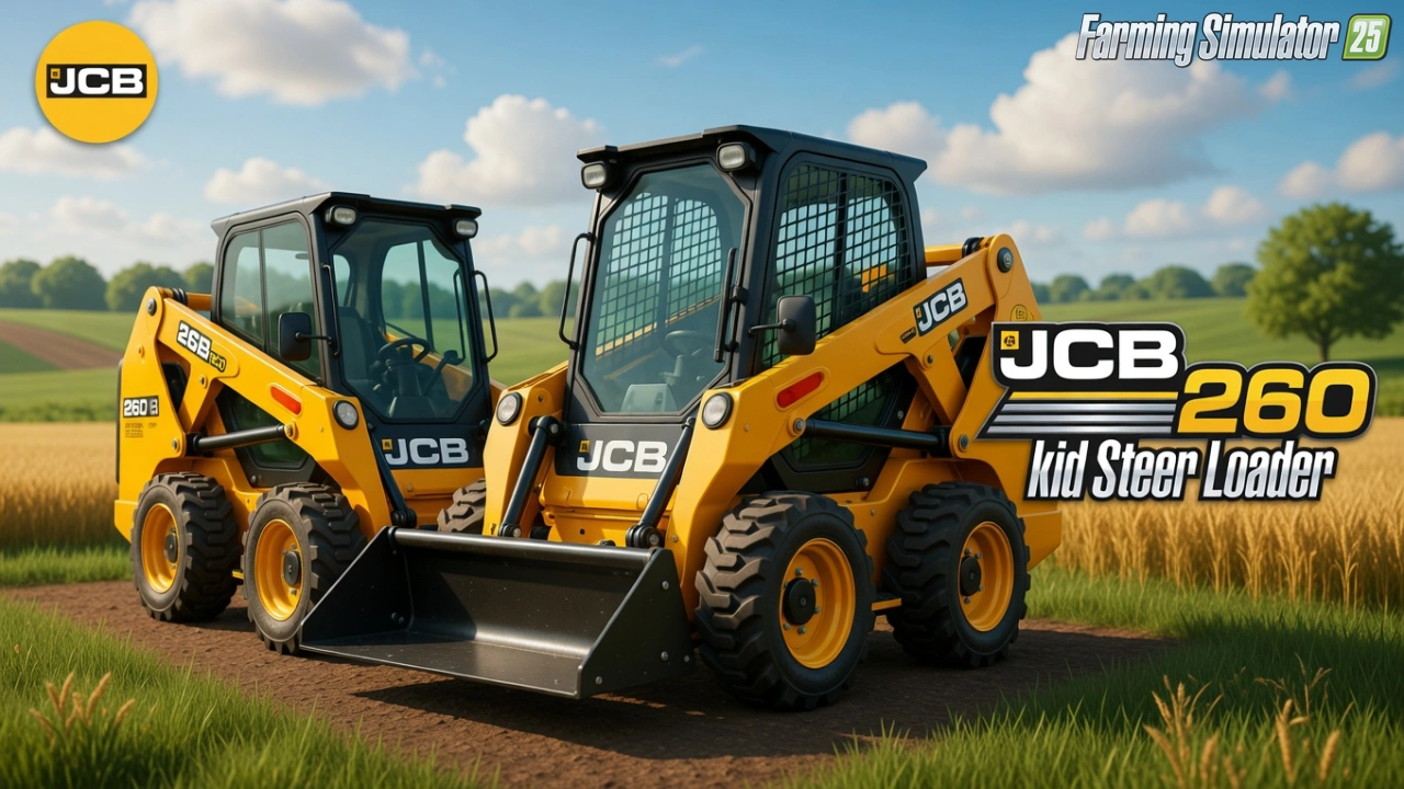 JCB 260 kid Steer Loader v1.0.0.1 for FS25