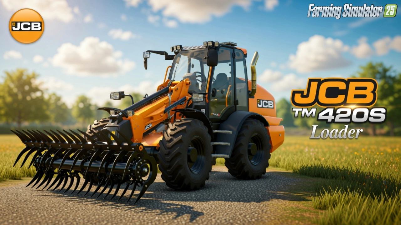 JCB TM 420S Loader v1.0.1.3 for FS25