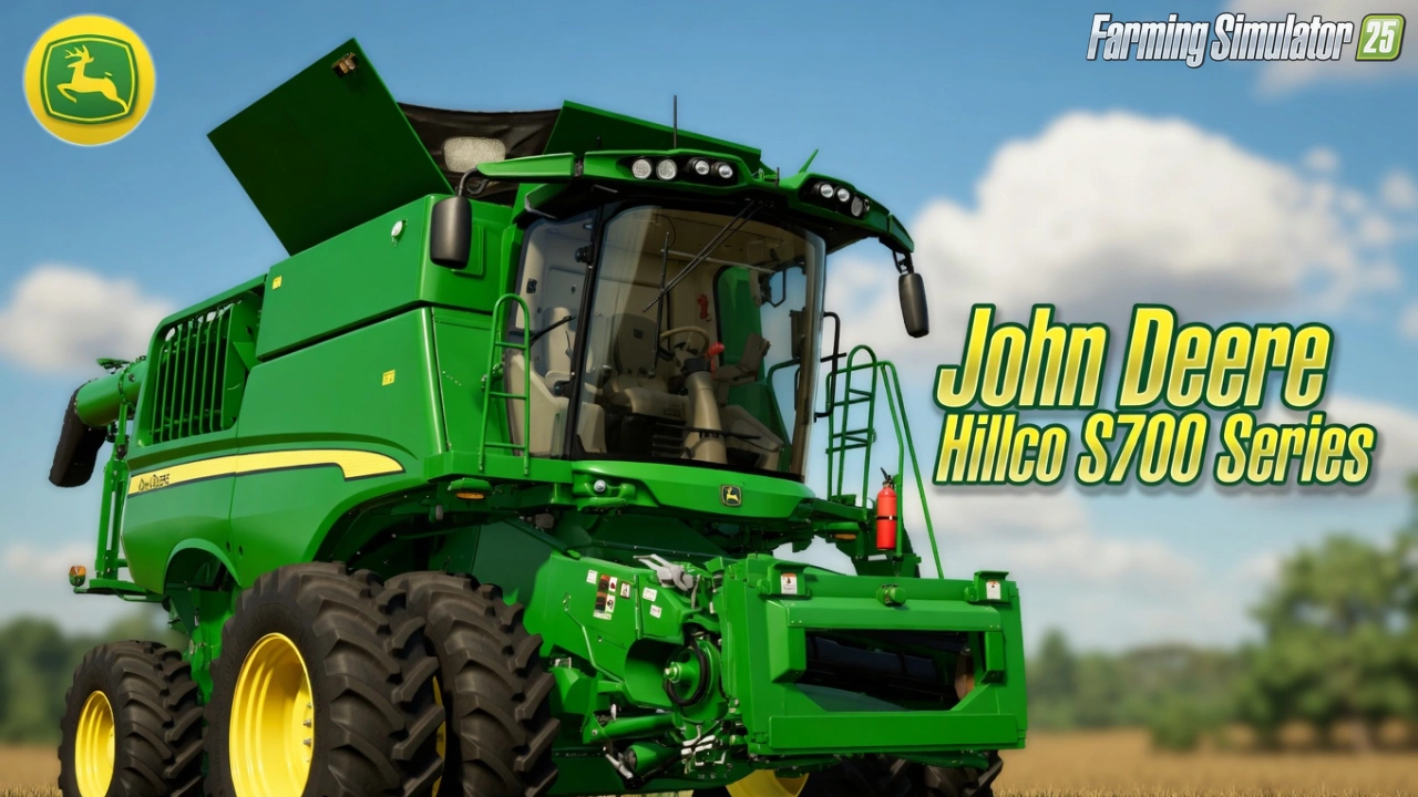 John Deere Hillco S700 Series v1.1 for FS25