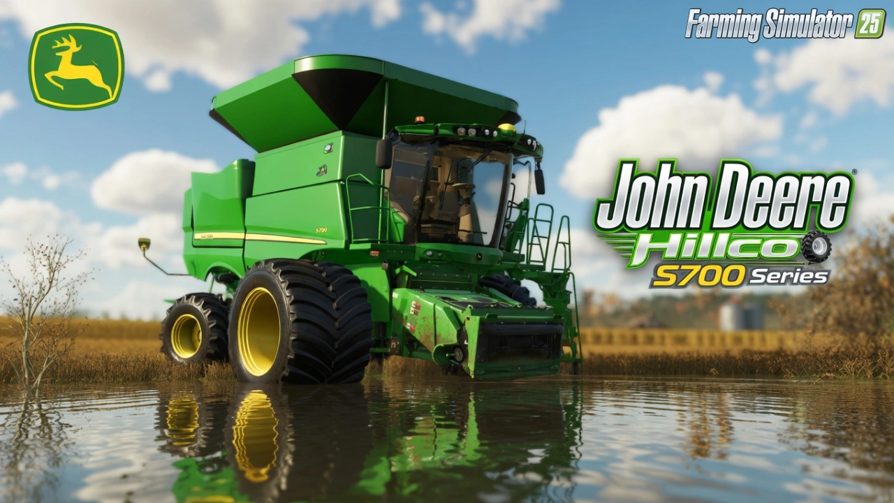 John Deere S700 Series v1.1 by JHHG Modding for FS25