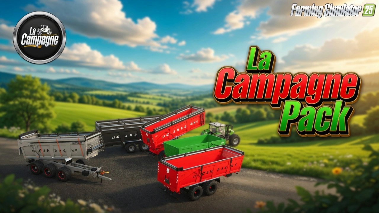 La Campagne Pack Trailers v1.0.0.1 for FS25