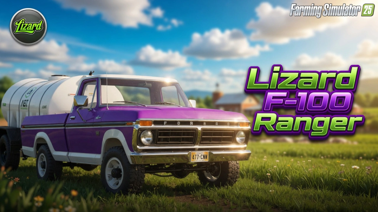 Lizard F-100 Ranger v1.0 for FS25