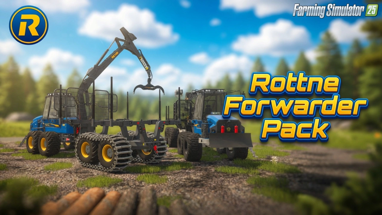 Rottne Forwarder Pack v1.0.0.1 for FS25