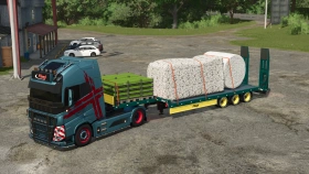 Fliegl SDS Lowloader Pack Trailers for FS25