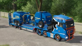 Fliegl SDS Lowloader Pack Trailers for FS25