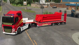Fliegl SDS Lowloader Pack Trailers for FS25