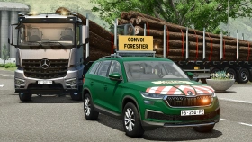 Skoda Kodiaq Convoy Pilot FS25