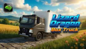 Lizard Dragon Box Truck for FS25