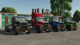 Mack Pinnacle 6x4 Pack Truck for FS25