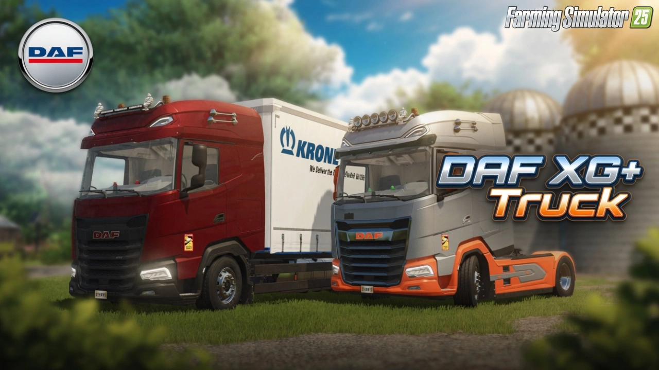 DAF XG+ Truck v1.0.0.1 by Canada FS for FS25