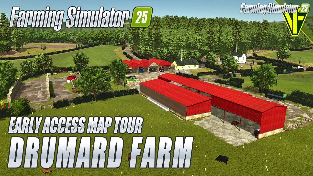 Drumard Farm Map v1.2 for FS25